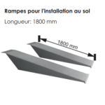rampes pont à ciseaux avec double levage